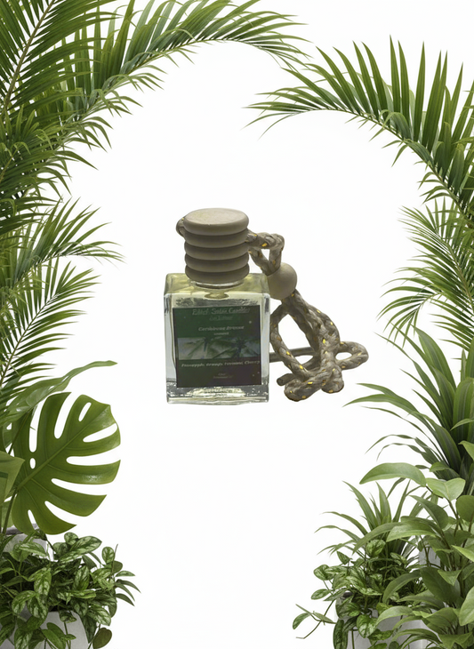Caribbean Breeze Scented Car Diffuser 10ml Clear Air Refresher Fragrance Oil