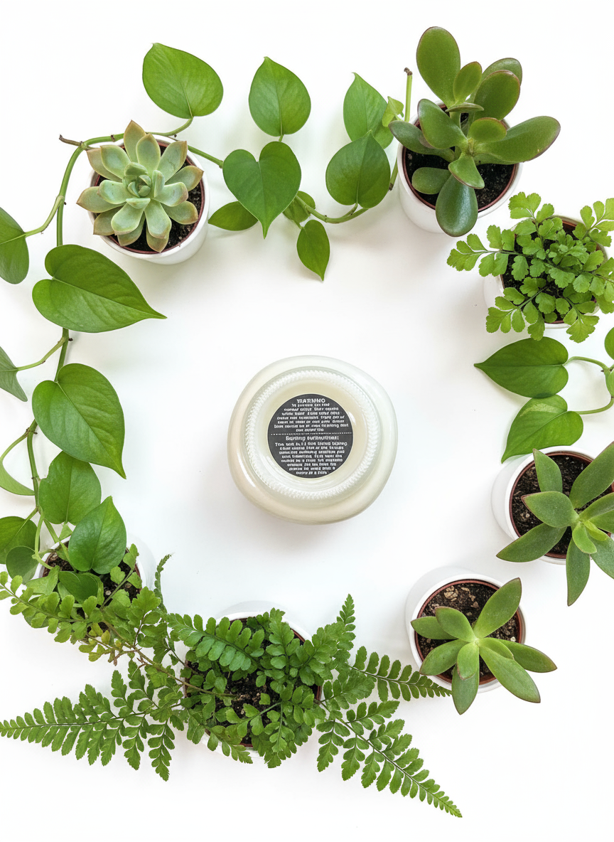 Sleigh Ride Scented Candle 8oz Single Cotton Wick Glass Jar