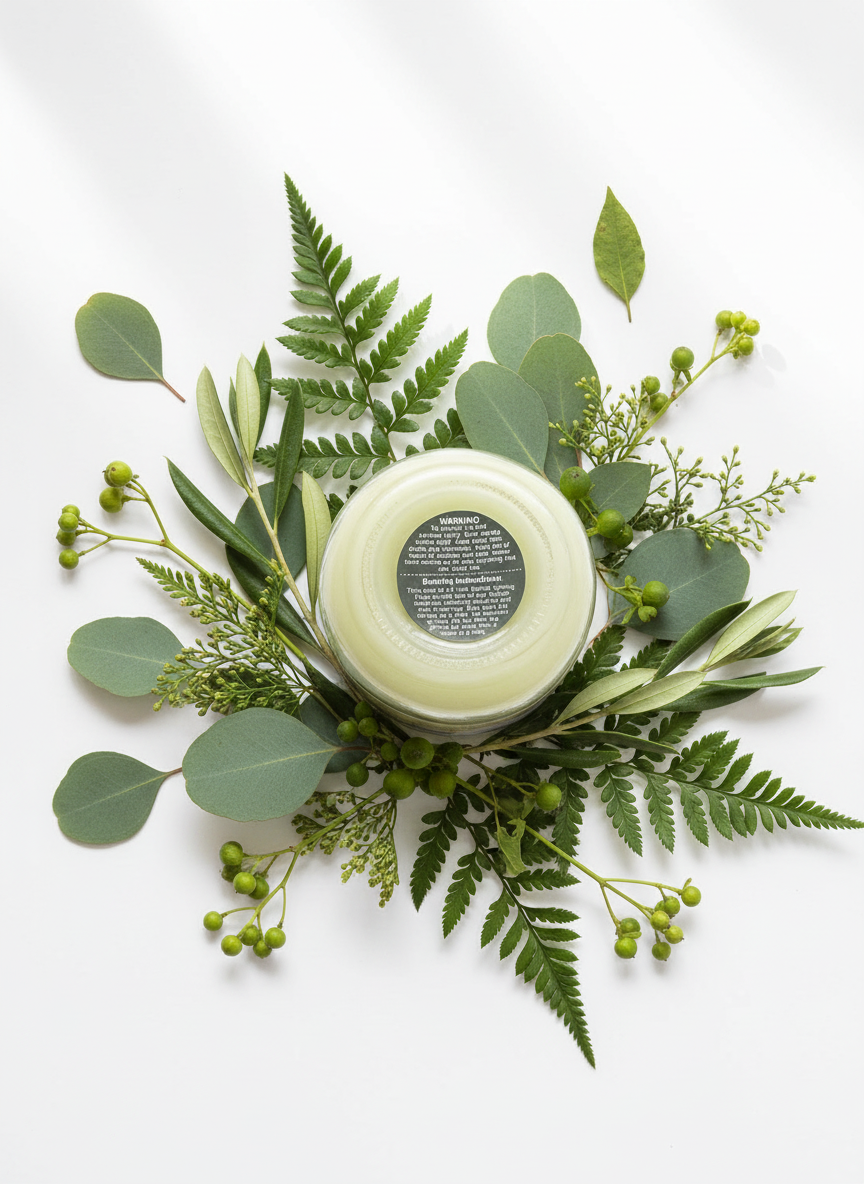 Lemon Poppy Scented Candle 16oz Single Cotton Wick Glass Jar