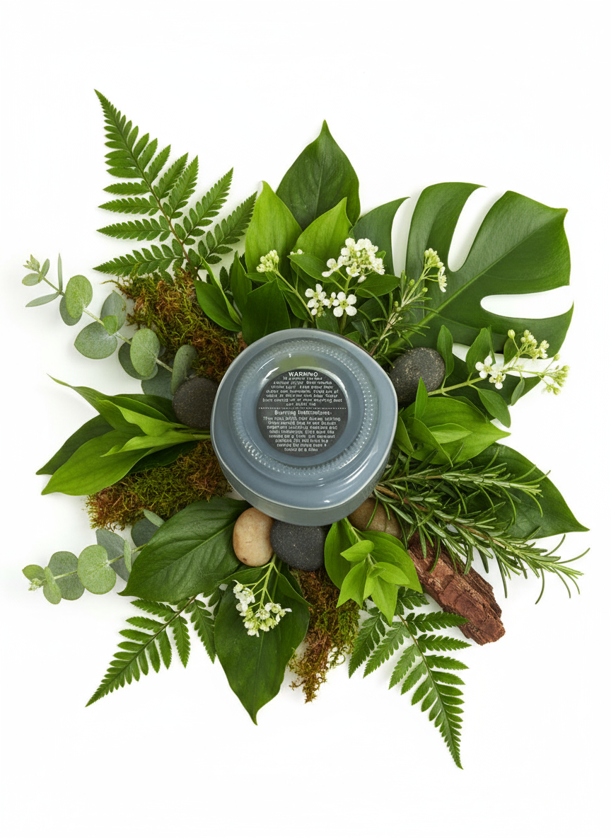 Iced Lemon Scented candle 8oz Single Cotton Wick Glass Jar