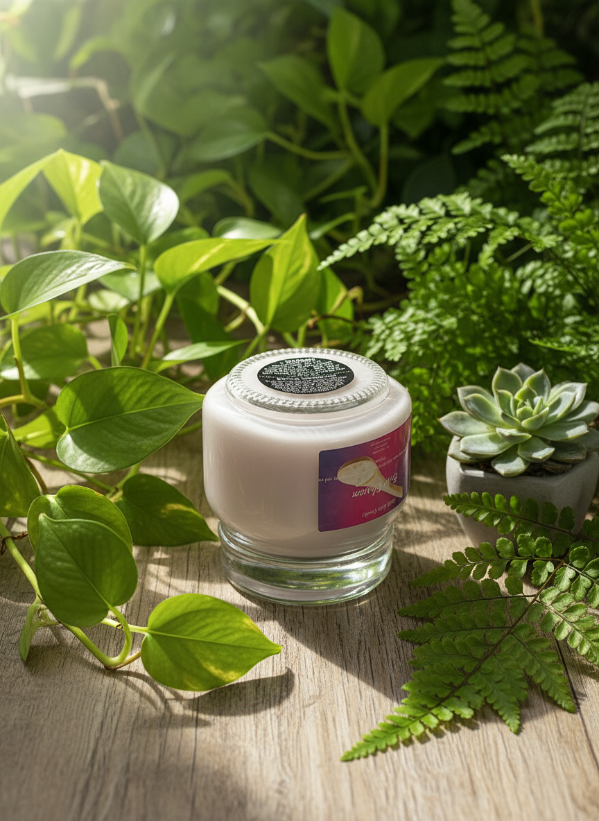 Babe Blossom  8oz Candle Cotton  Wick Glass Jar