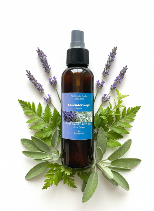 Lavender Sage Scented Room Spray 4oz Home Office Travel Size
