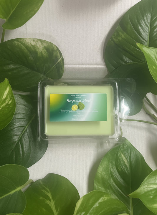 Bergamot Musk Wax Melts 2.5oz Six Cube Warmer Tart