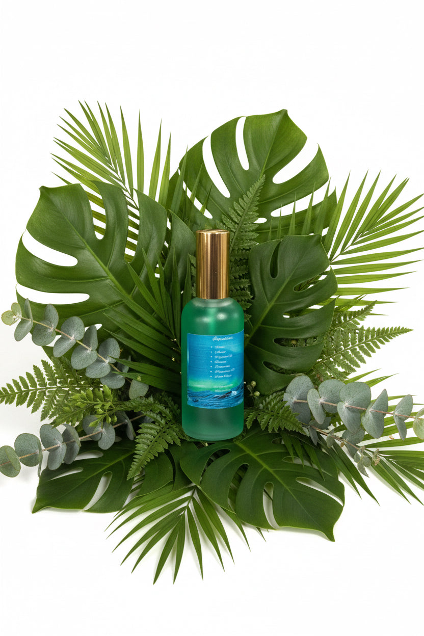 Blue Creed Body Spray Mist 4oz Glass Bottle