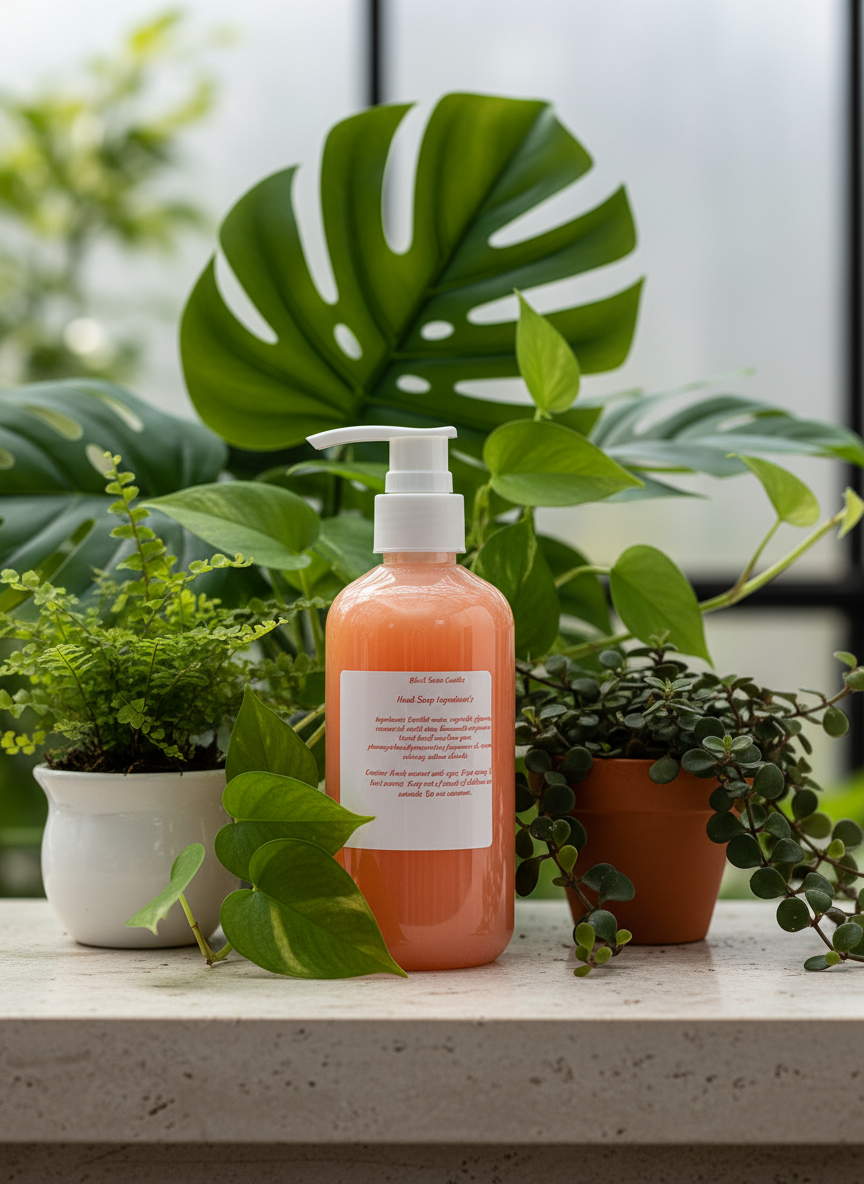 Georgia Peach Scented Liquid Hand Soap Size 8oz