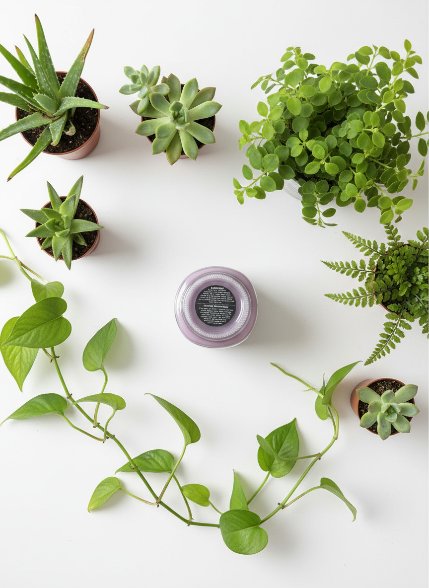 Rose Petals Scented Candle 8oz Single Cotton Wick Glass Jar