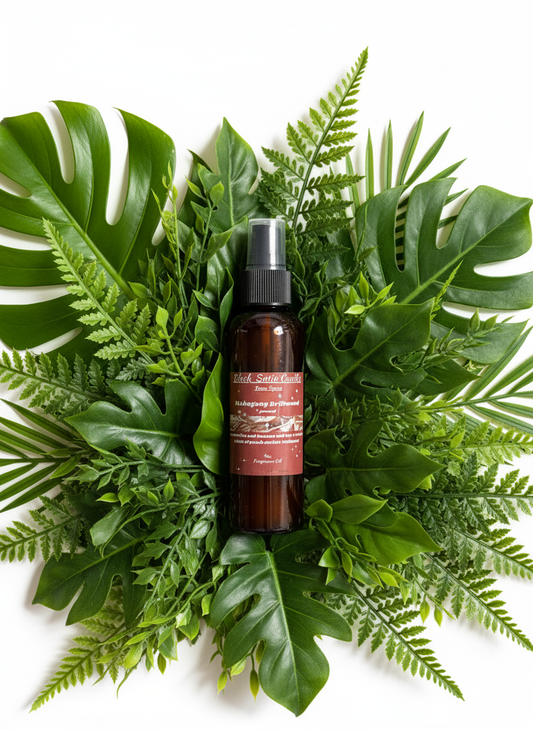 Mahogany Driftwood Scented Room Spray 4oz Home Office Travel Size