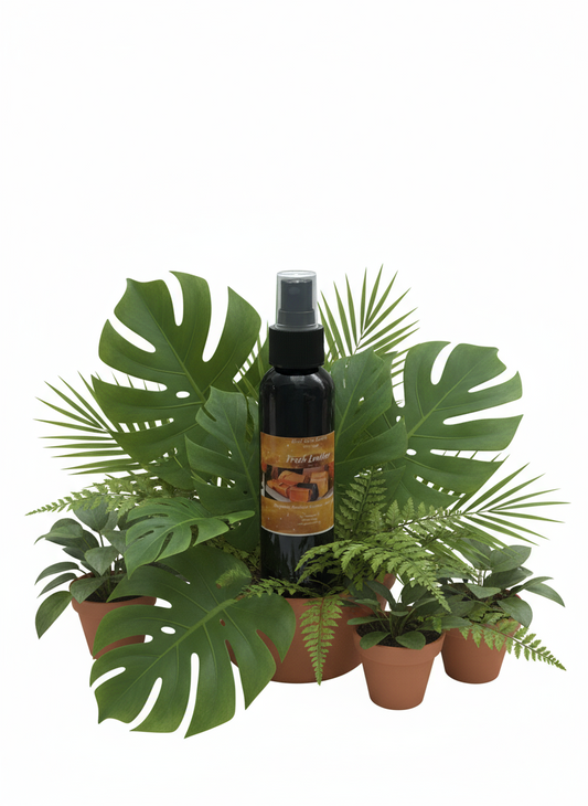 Fresh Leather Scented Room Spray 4oz Travel Size