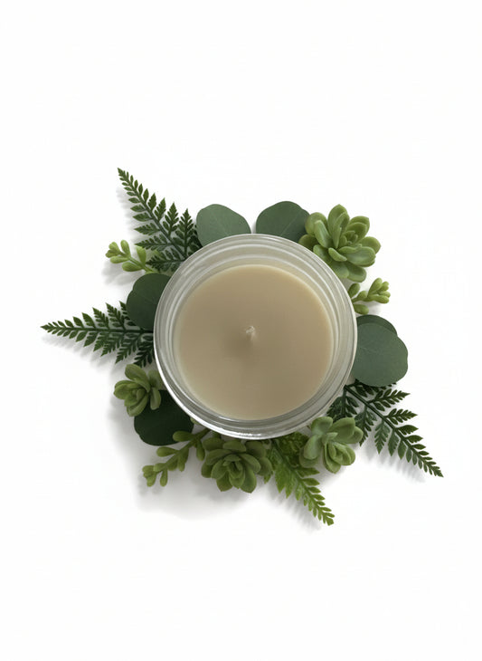 Black Coffee Scented Candle 16oz Single Cotton Wick Glass Jar