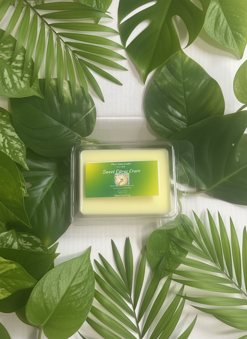 Sweet Citrus Crave Wax Melts 2.5oz Six Cube Warmer Tart
