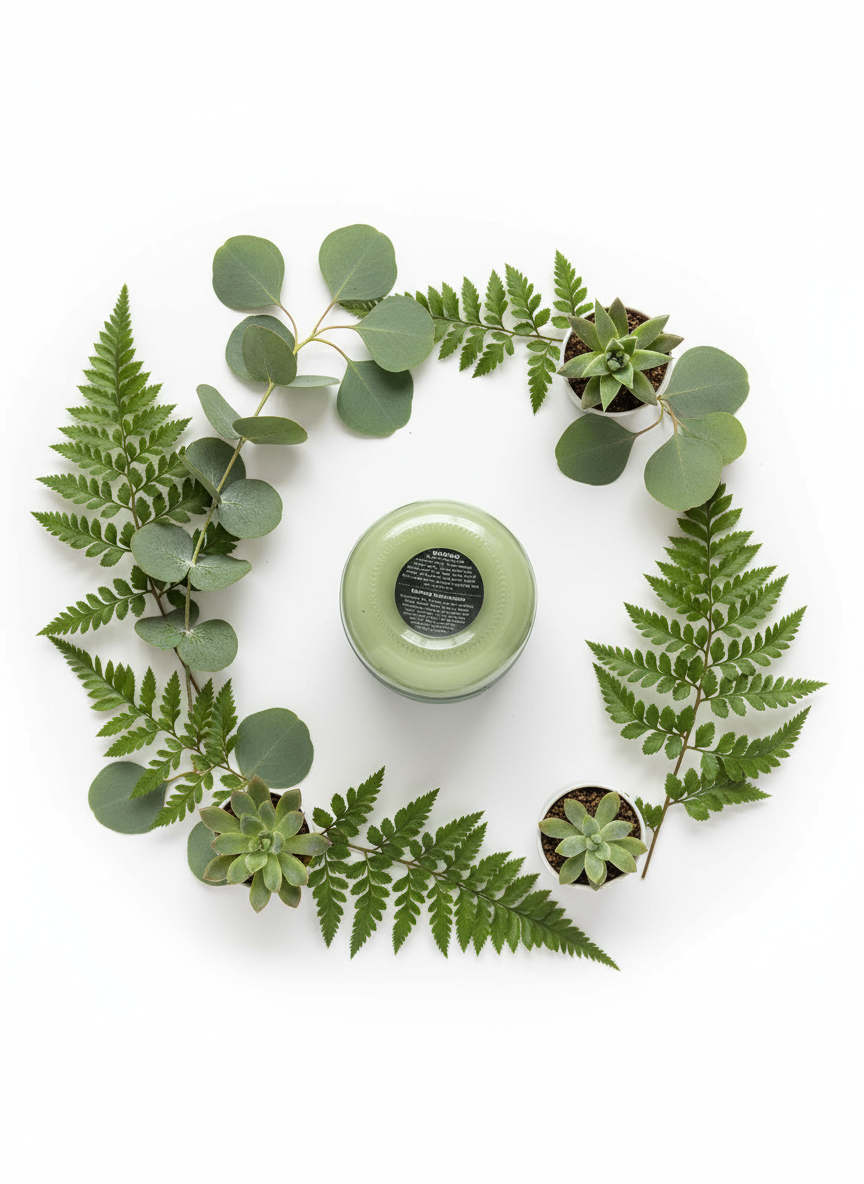 Bergamot Musk  Scented Candle 16oz Single Cotton Wickless Glass Jar