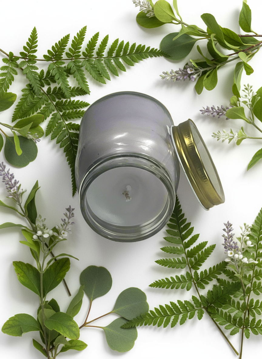 Passion Fruit Scented Candle 16oz Single Cotton Wick Glass Jar