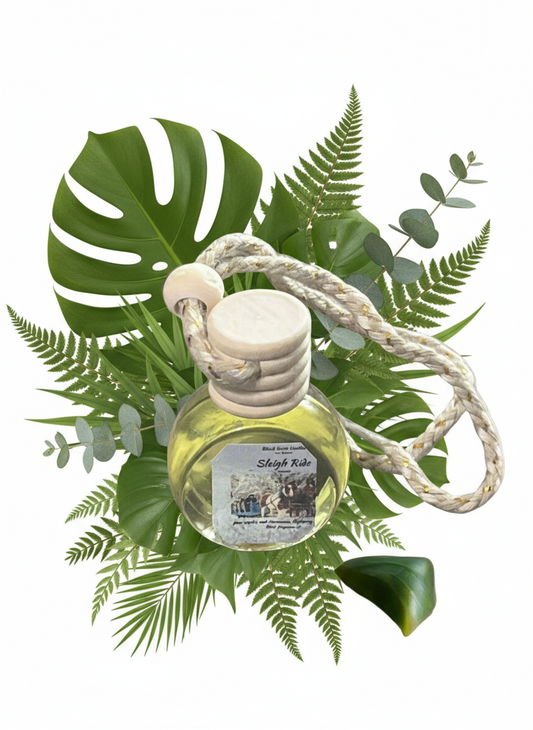 Sleigh Ride Scented Car Diffuser 8ml Clear Air Refresher Fragrance Oil