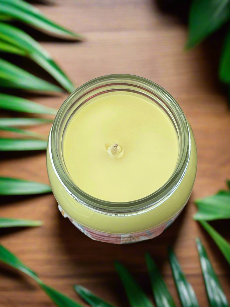 Vanilla Shortcake 16oz Candle Cotton Wick Glass Jar