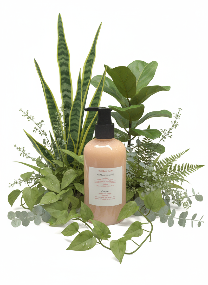 Mahogany Driftwood Scented Liquid Hand Soap Size 8oz