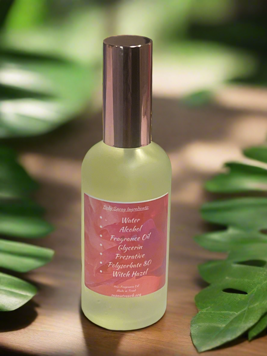 Dream Lover Body Spray Mist 4oz Glass Bottle