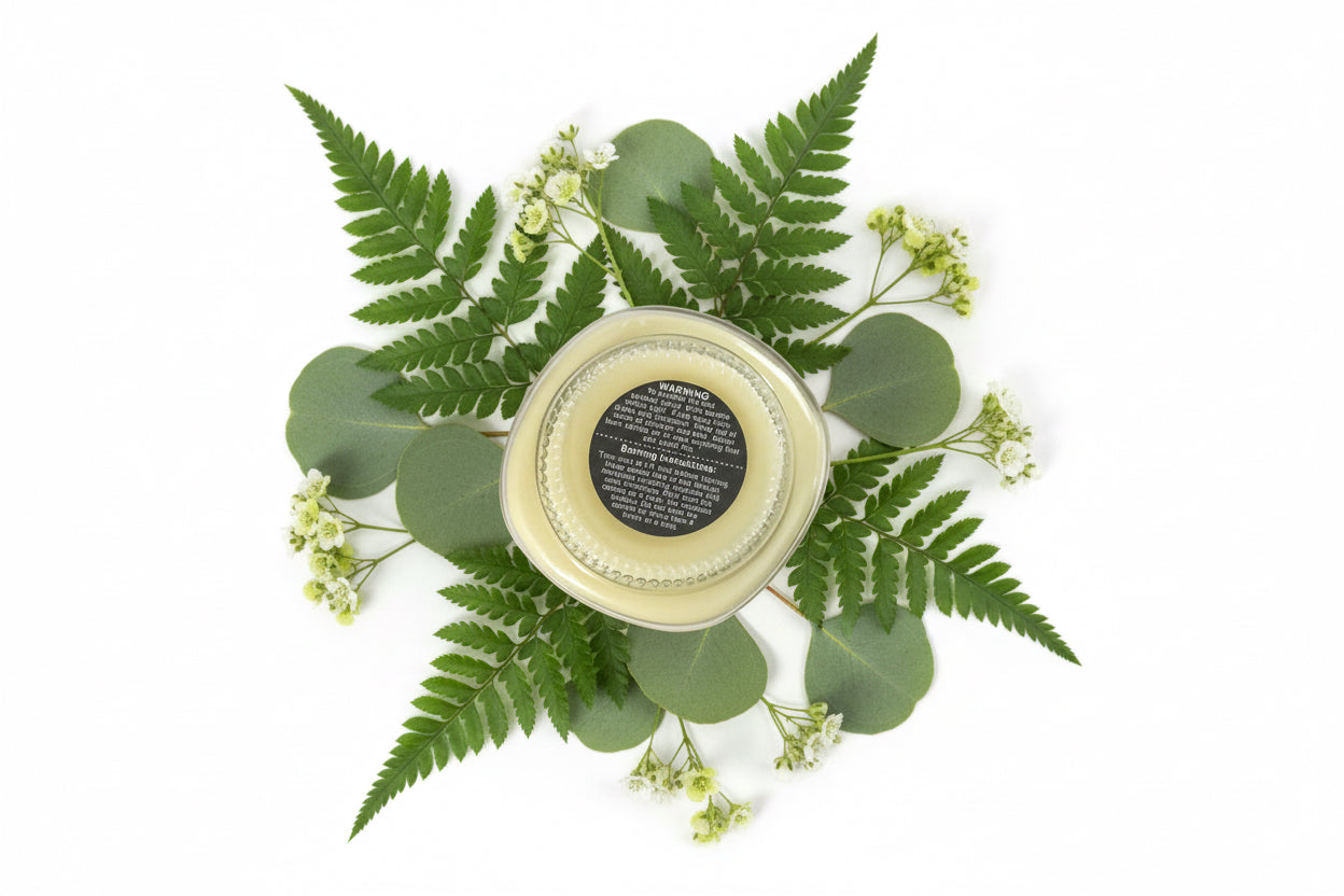 Juicy Fruit Scented Candle 8oz Single Cotton Wick Glass Jar