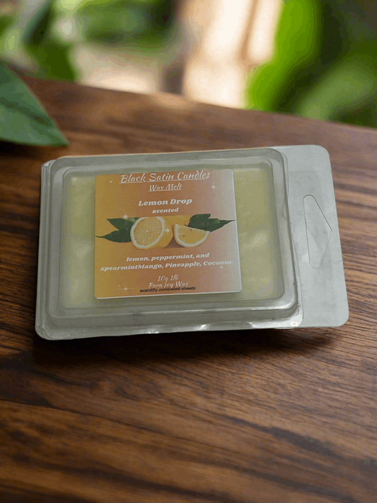 Lemon Drop Scented Wax Melt 2.5oz Six Cube Warmer Tart