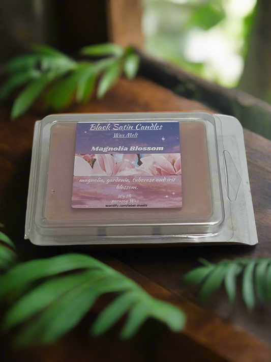 Magnolia Blossom Scented Wax Melt 2.5oz Six Cube Warmer Tart