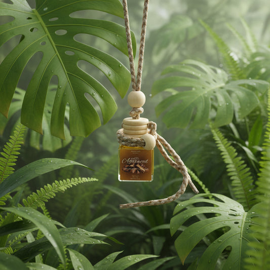 Agarwood Scented Car Diffuser 8ml Clear Air Refresher Fragrance Oil