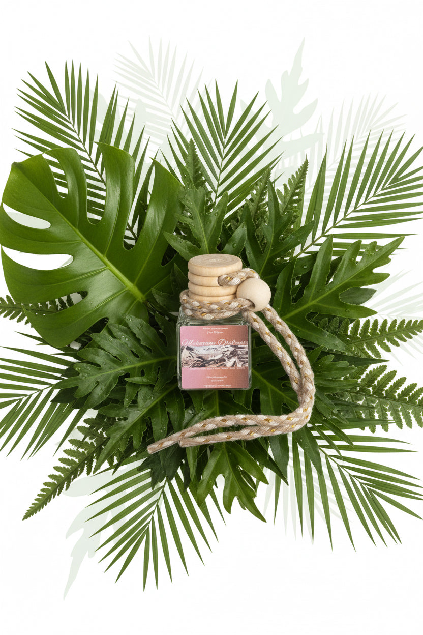 Mahogany Driftwood Scented Car Diffuser 8ml Clear Air Refresher Fragrance Oil
