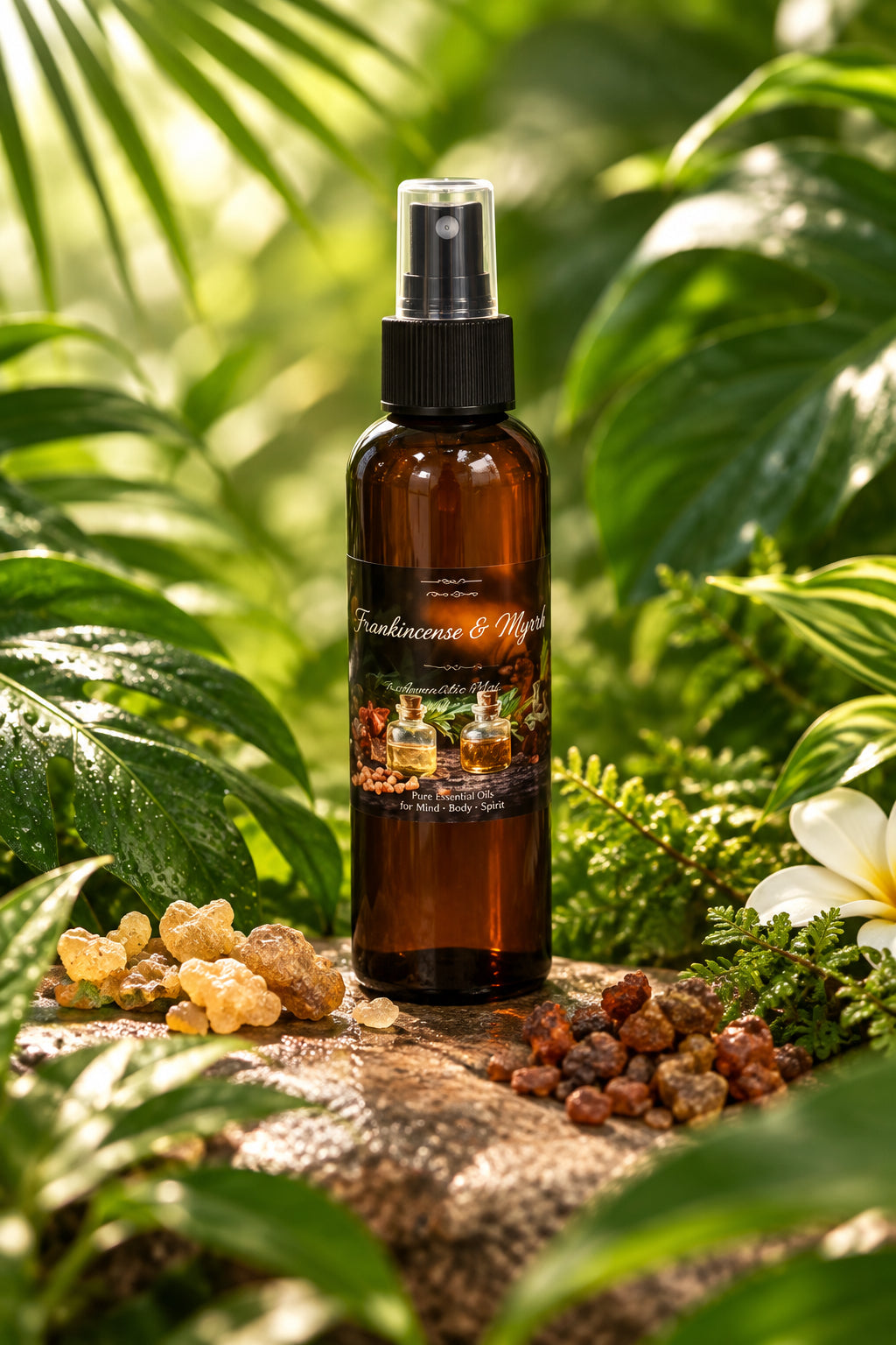 Frankincense & Myrrh Scented Room Spray 4oz Home Office Travel Size