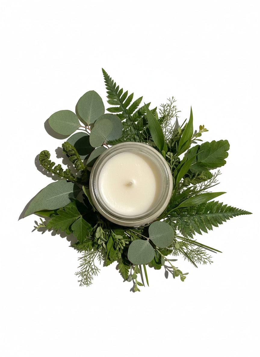 Coastal Breeze Scented Candle 16oz Single Cotton Wick Glass Jar