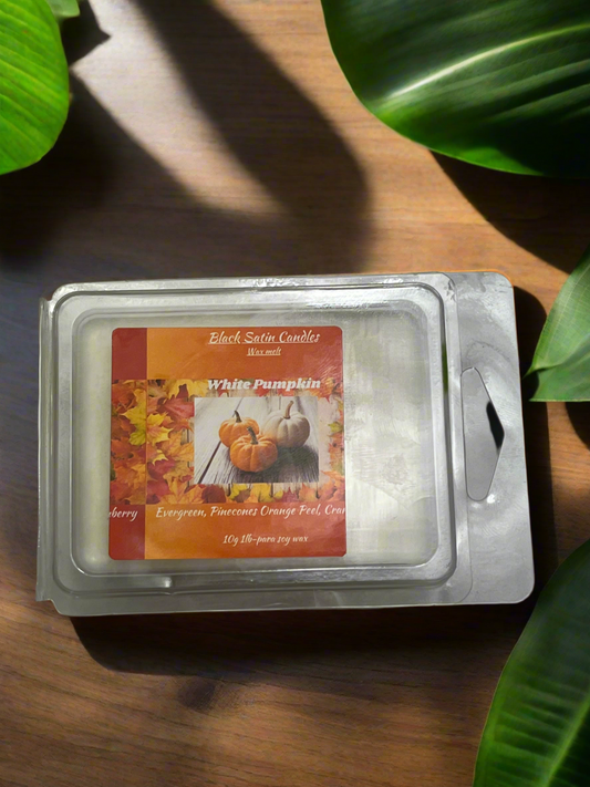 White Pumpkin Scented Wax Melt 2.5oz Six Cube Warmer Tart