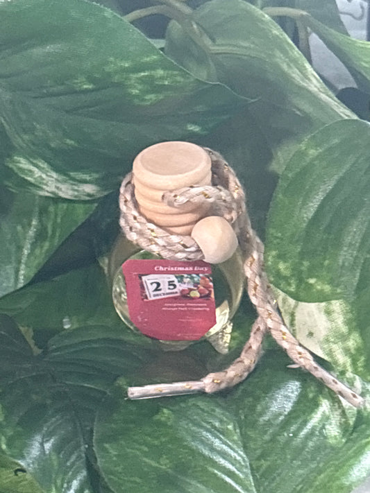 Christmas Day Scented Car Diffuser 8ml Clear Air Refresher Fragrance Oil