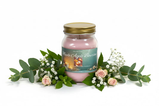 Maple Apple Bourbon 16oz Candle