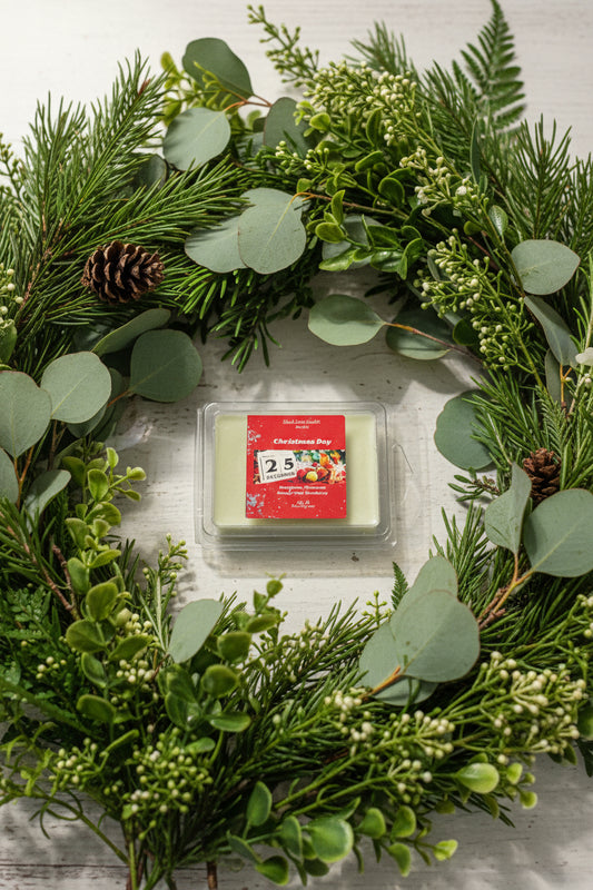 Christmas Day Scented Wax Melt 2.5oz Six Cube Warmer Tart