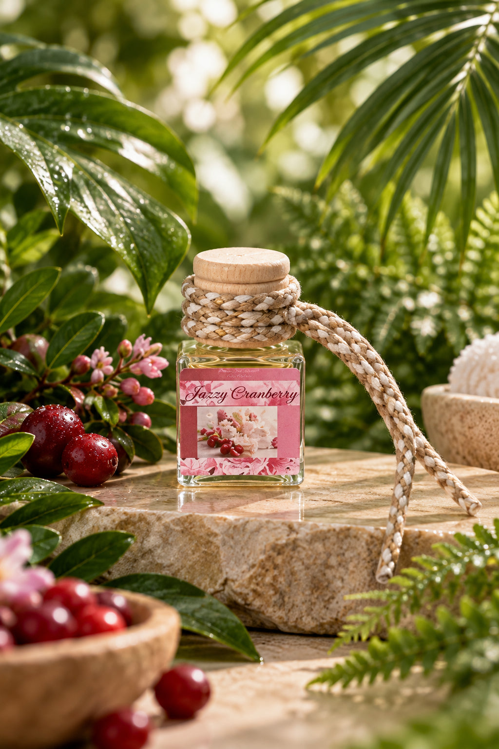 Jazzy Cranberry Car Diffuser