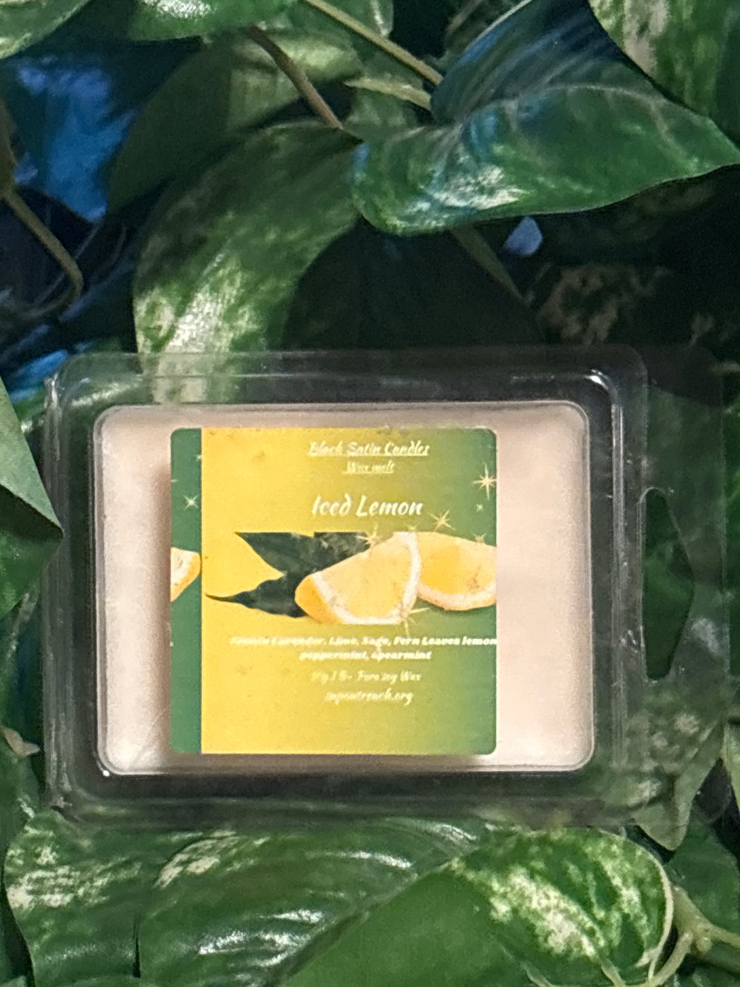 Iced Lemon Scented Wax Melt 2.5oz Six Cube Warmer Tart