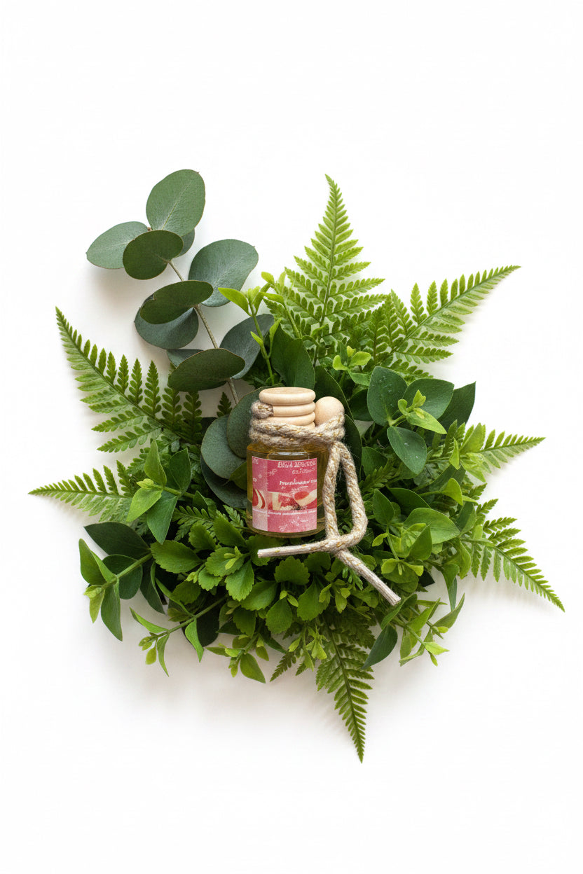Peppermint Candy Scented Car Diffuser 8ml Clear Air Refresher Fragrance Oil