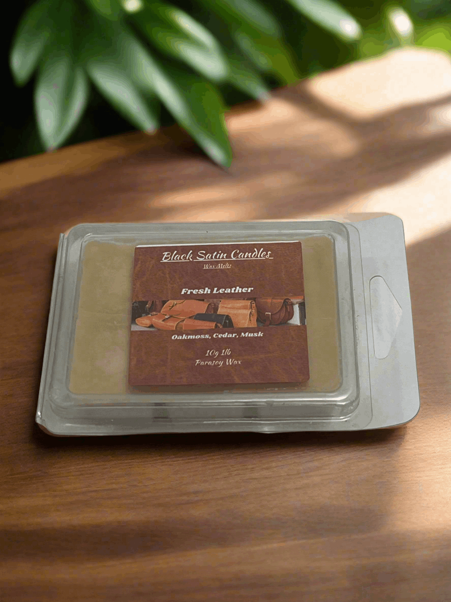 Fresh Leather Scented Wax Melt 2.5oz Six Cube Warmer Tart