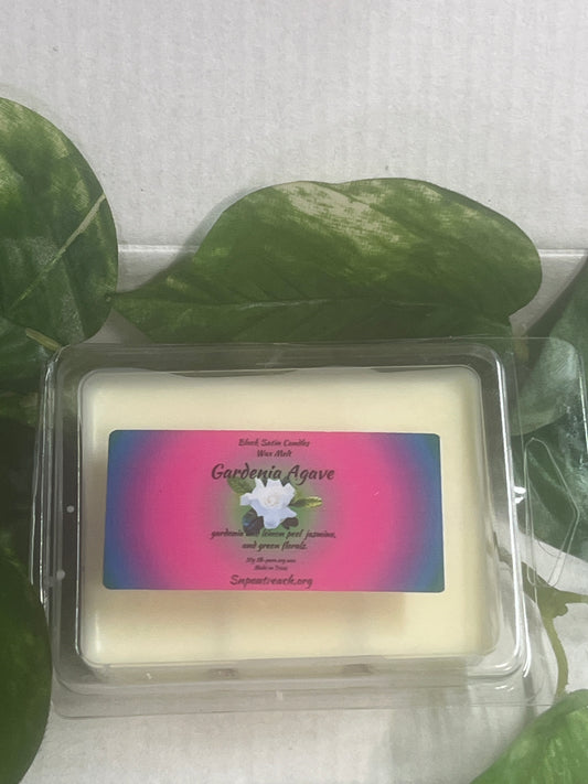 Gardenia Agave  Wax Melts 2.5oz Six Cube Warmer Tart