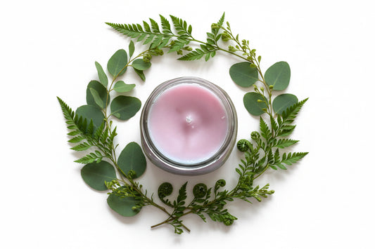 Babe Blossom Scented Candle 8oz Cotton Wick Glass Jar