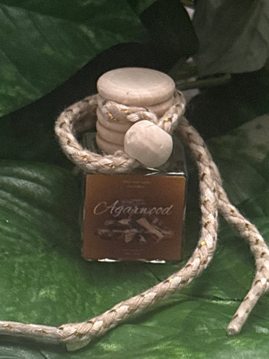 Agarwood Scented Car Diffuser 8ml Clear Air Refresher Fragrance Oil