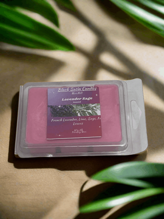 Lavender Sage Scented Wax Melt 2.5 Six Cube Warmer Tart