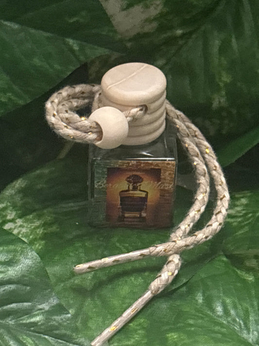 Bergamot Musk Scented Car Diffuser 8ml Clear Air Refresher Fragrance Oil