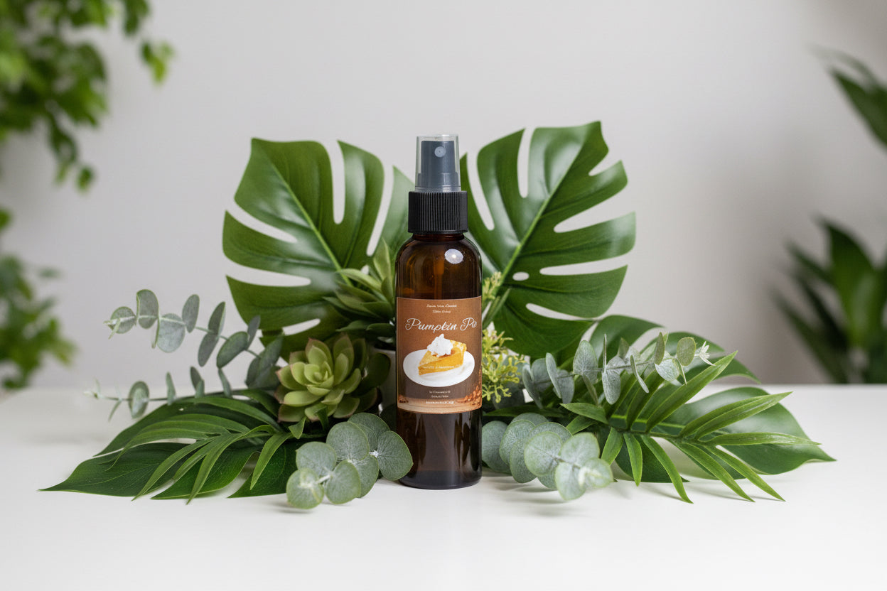 Pumpkin Pie Scented Room Spray 4oz Home Office Travel Size