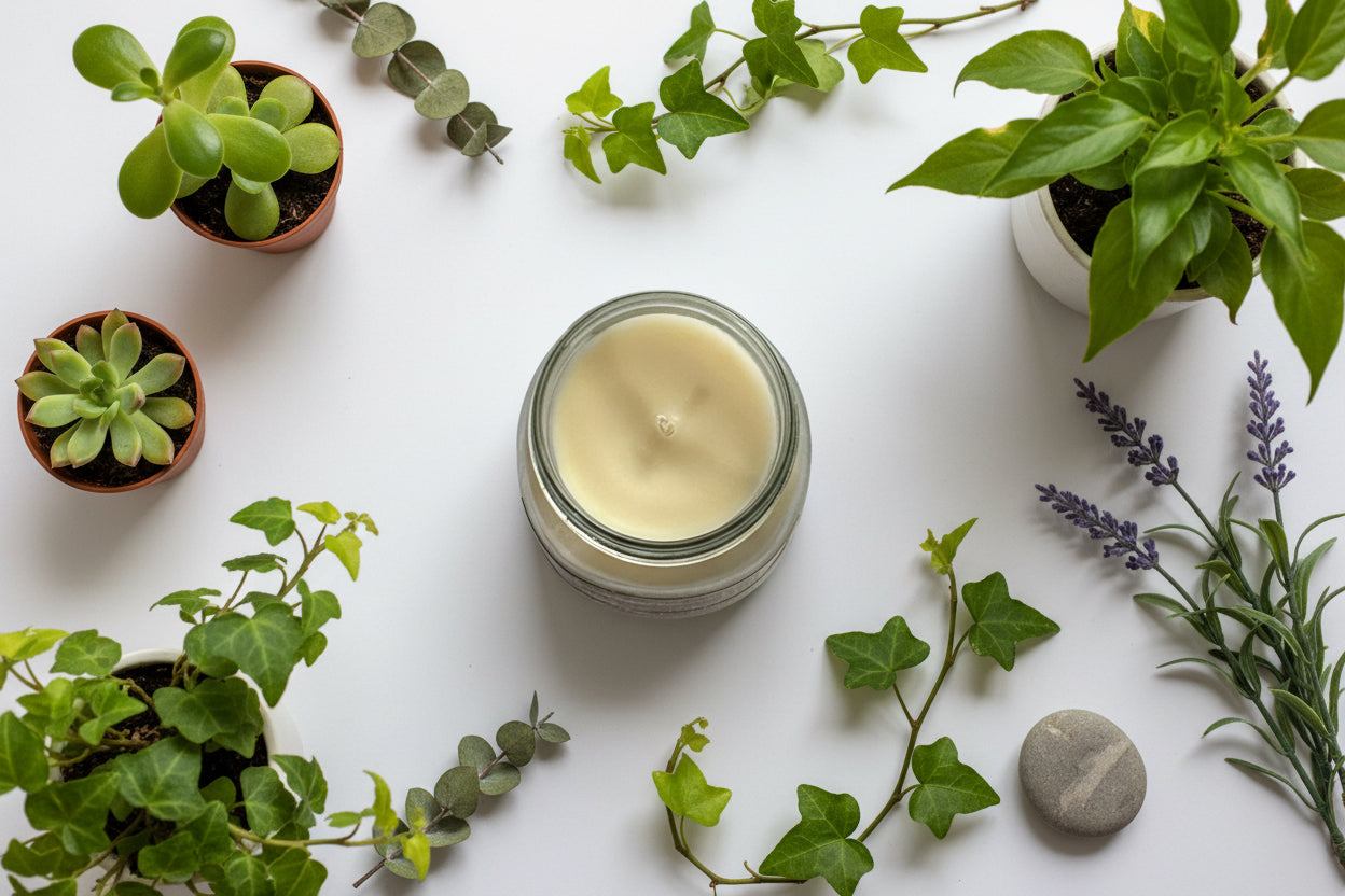 Agarwood Scented Candle 16oz Cotton Wick Glass Jar