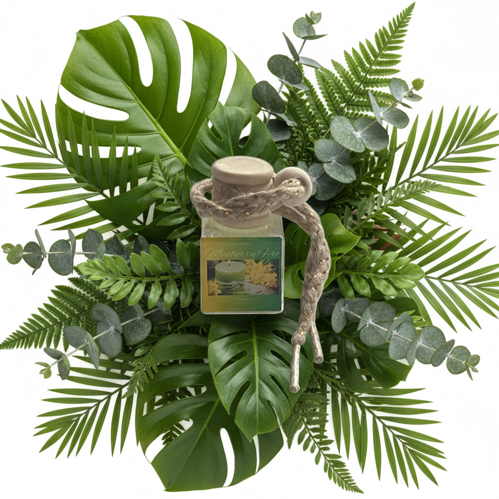 Mulberry Fire Scented Car Diffuser 8ml Clear Air Refresher Fragrance Oil