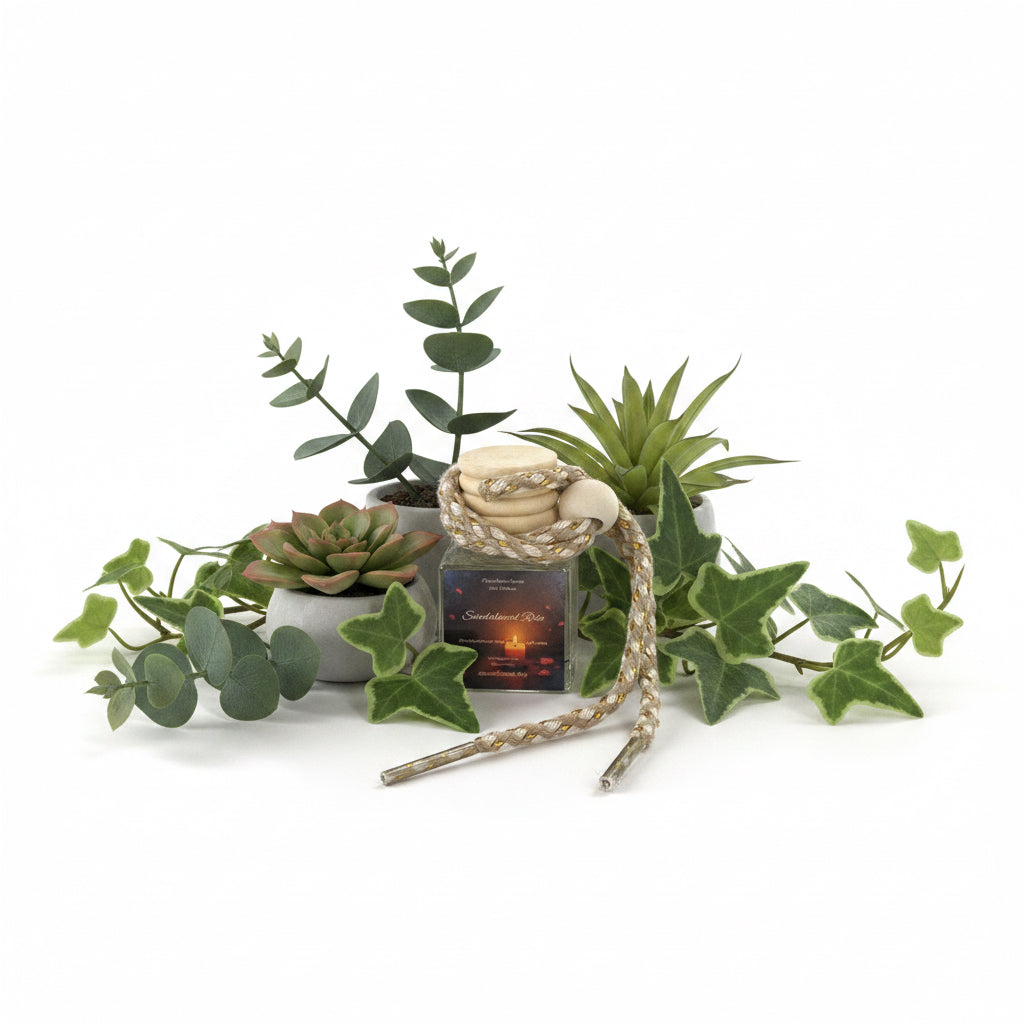 Sandalwood Rose Scented Car Diffuser 8ml Clear Air Refresher Fragrance Oil
