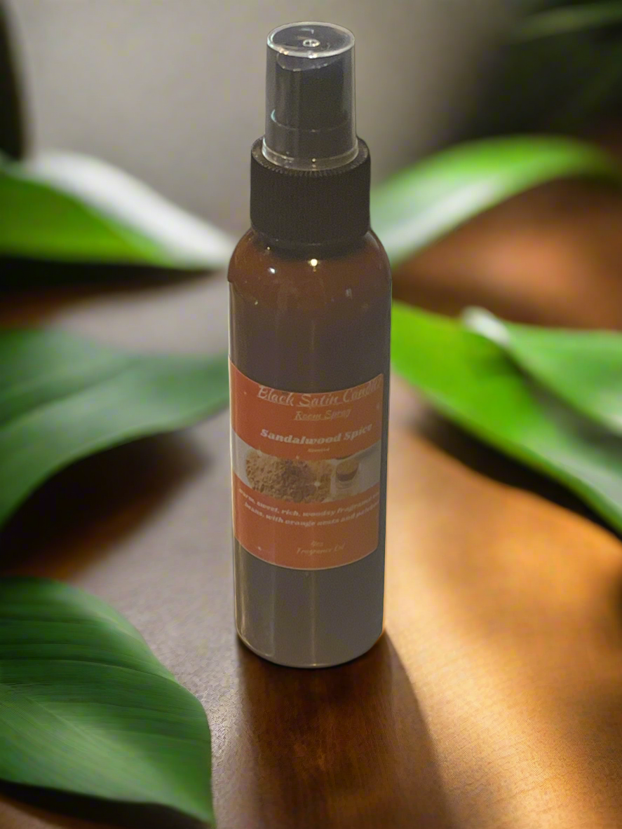 Sandalwood Spice Scented Room Spray 4oz Home Office Travel Size