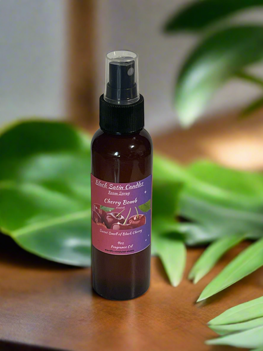 Cherry Bomb Scented Room Spray 4oz Home Office Travel Size