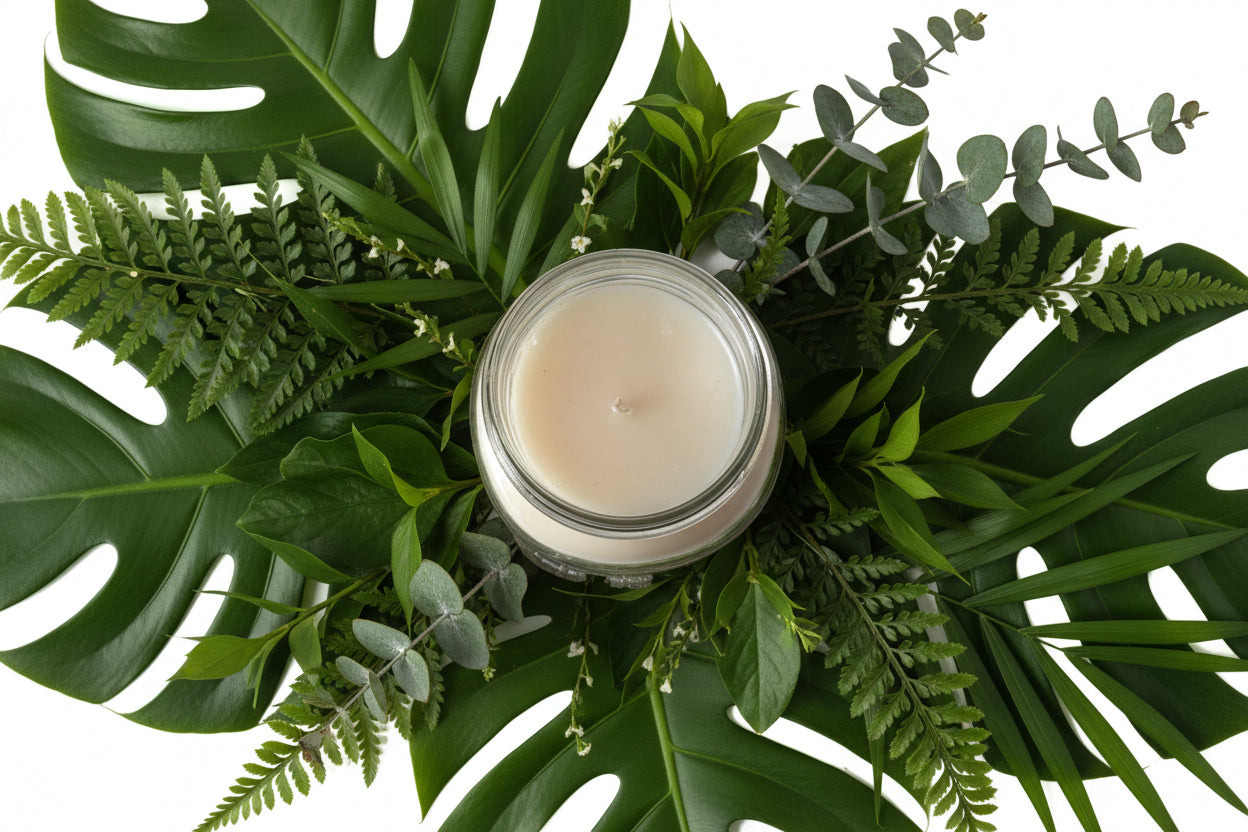 Rudy Tarocco 16oz Candle Cotton  Wick Glass Jar