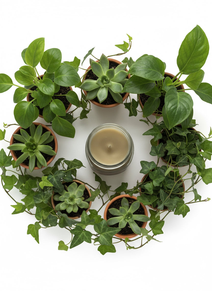 Hazelnut Coffee Scented Candle 8oz Single Cotton Wick Glass Jar