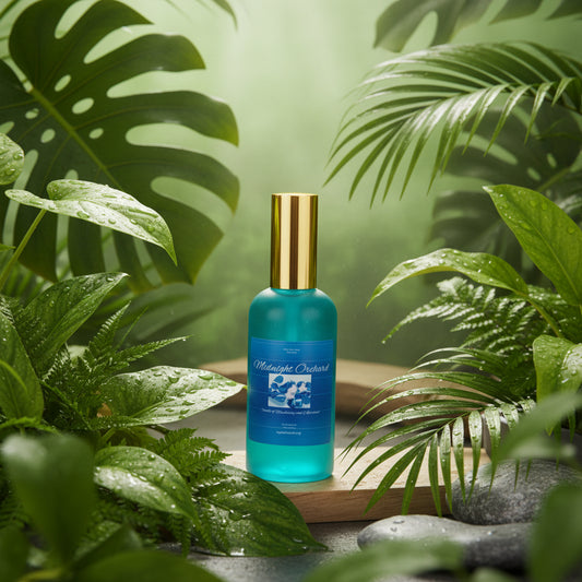 Midnight Orchard Body Spray Mist 4oz Glass Bottle