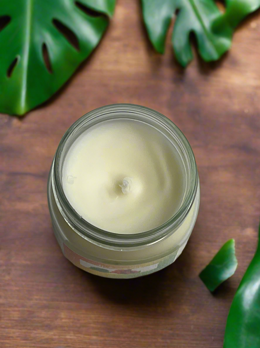 Mulberry Fire Scented Candle 8oz Glass Jar
